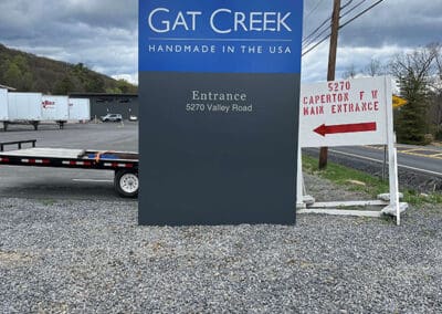 Monument Sign - Berkeley Springs, WV